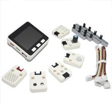 M5Go Iot Starter Kit Esp32 For Arduino/Micropython Programming Development Ir Mic 600Mah Battery 3pcs iot ibeacon biuetooth 4 0 wateproof iow energy kit beacon biuetooth moduie receiver proximity device with battery