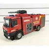 High Simulation Fire Rescue Truck With Sound Light Water Spray Multi-Function 62CM Large Size 270 Degree Rotation RC  Fire Truck 4
