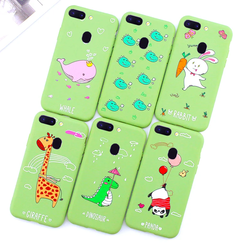 Мягкий силиконовый чехол для OPPO R15 R17 Pro с роскошным принтом кролика оригинальные