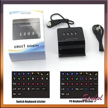 

KMAX1 Keyboard For Xbox One/PS4/PS3 Converter Keyboard mouse For Nintendo switch Keyboard converter Adapter Converter USB Hub