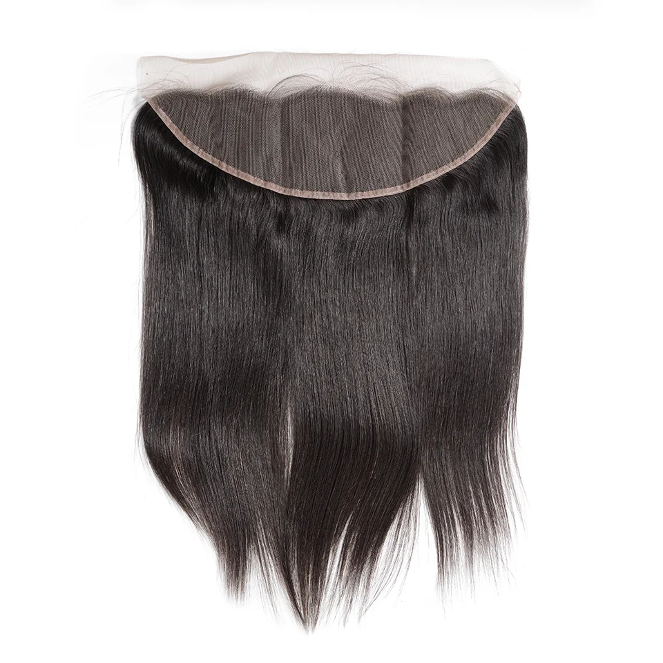Luvin OneCut волосы прямые 8-30 28 перуанские волосы плетение с 13х4 Кружева Фронтальная застежка remy волосы натуральные человеческие волосы для наращивания
