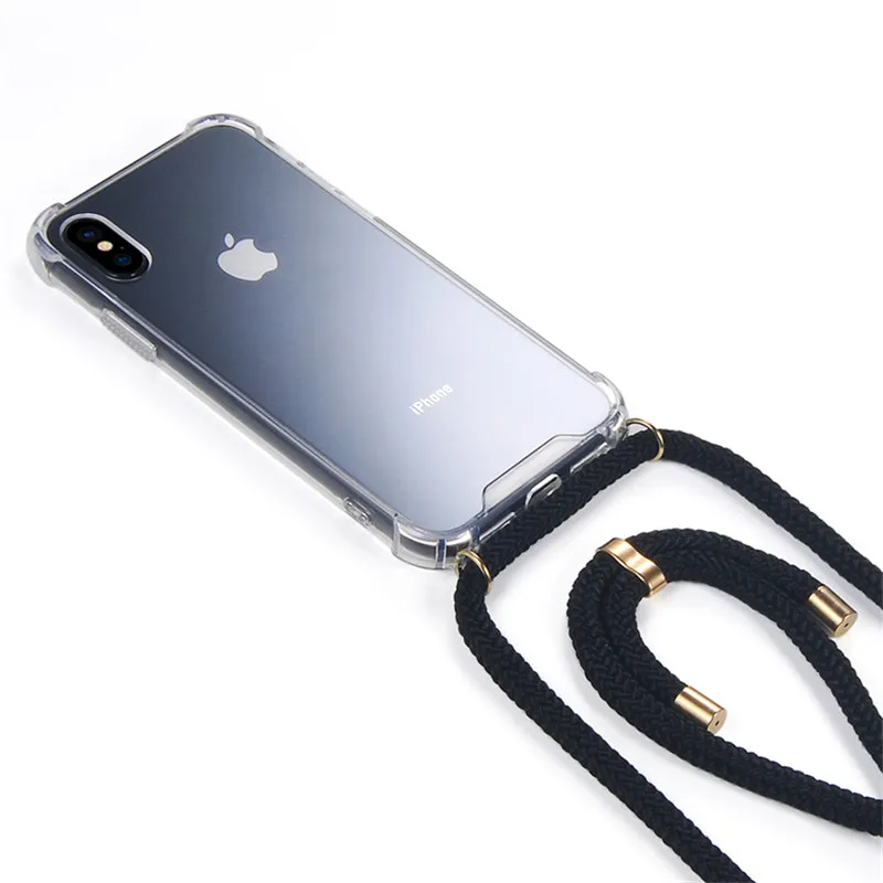 Ремешок шнур цепь лента ожерелье ремешок чехол для телефона iPhone 11 7 8 Plus 11Pro X XR XS Max
