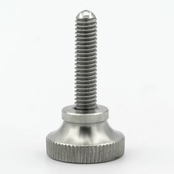 

5pcs M2 M2.5 M3 M4 high head knurled hand screw advertising nail screws large round head bolt stainless steel
