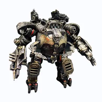 

10.5cm Attack Mech Model Destroyer 3D Stitching Movable Soldier Model DIY Stem Toy With High Degree Of Reduction