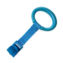 Тяните яркого цвета кроватку Баланс Обучение дома обучение прогулки Упражнение развитие игрушка коляска детская кровать кольцо помощь большой парк