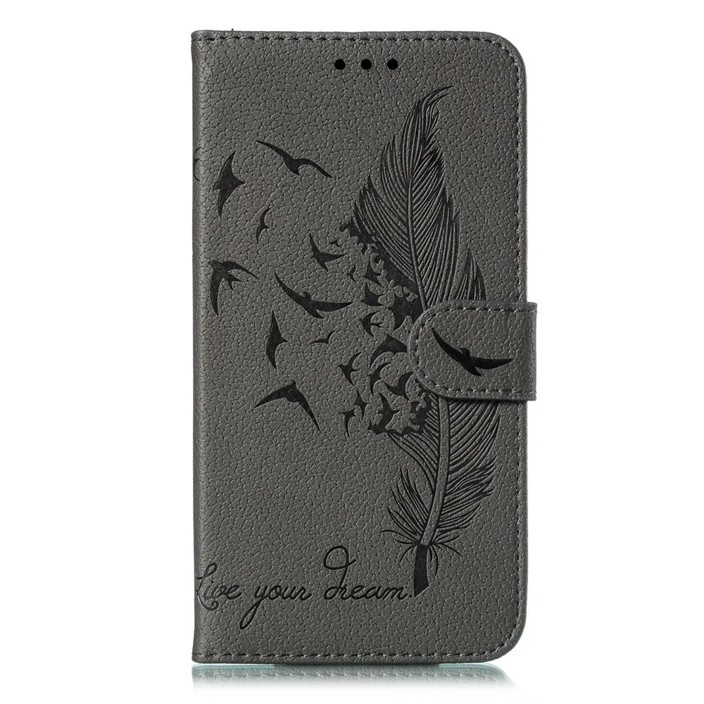 Роскошный чехол с перьями для iPhone 13 12 11 Pro Max Mini XS X XR 7 8 Plus SE 2020 13Pro кожаный