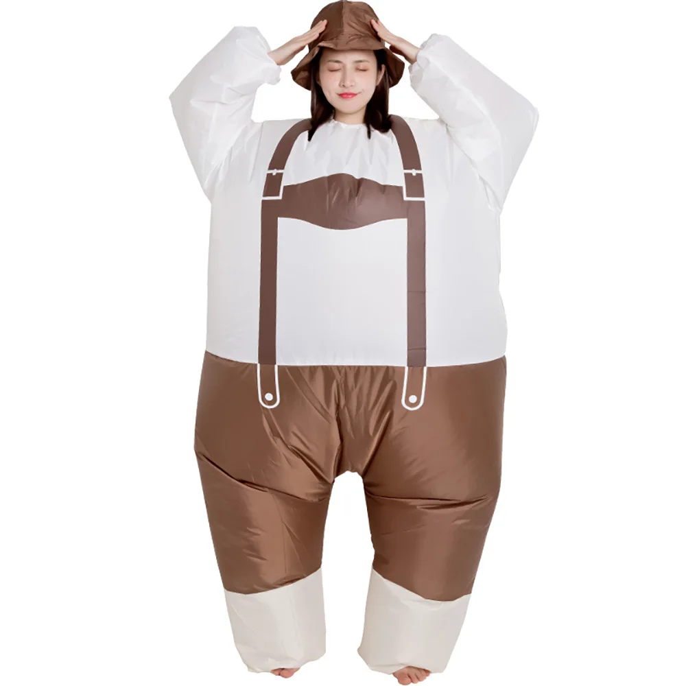 

Braces Inflatable costume Cosplay costume Funny Air Blow Up Suit Party costume Fancy Dress Halloween Costume for Adult Jumpsuit