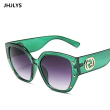 JHJLYS2019 модные роскошные солнцезащитные очки кошачий глаз женские брендовые дизайнерские солнцезащитные очки женские вечерние повседневные торговые очки UV400