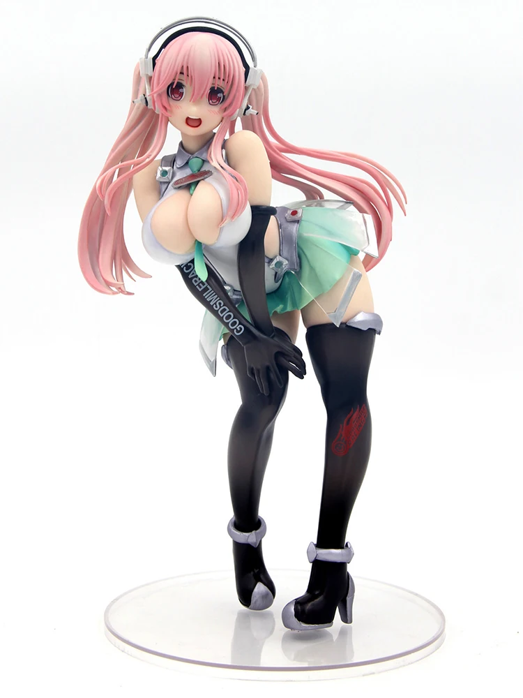 Super Sonic Sonico Racing Ver. ПВХ фигурка Аниме Сексуальная девушка масштаб 1/7 экшн-фигурка