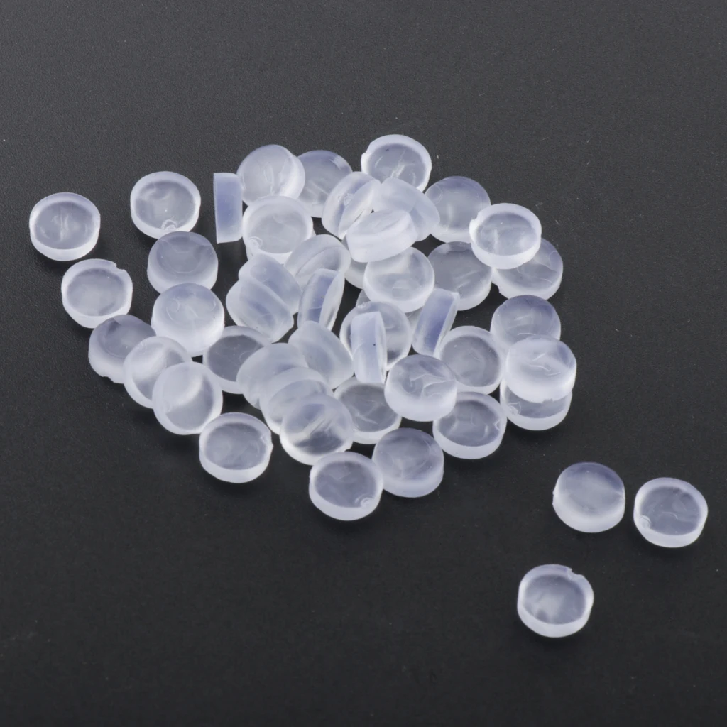 50 Pack Trombone Trumpet Parts Waterkey Spit Valve Cork Pads Tools Accessory Water Key Cork Pads