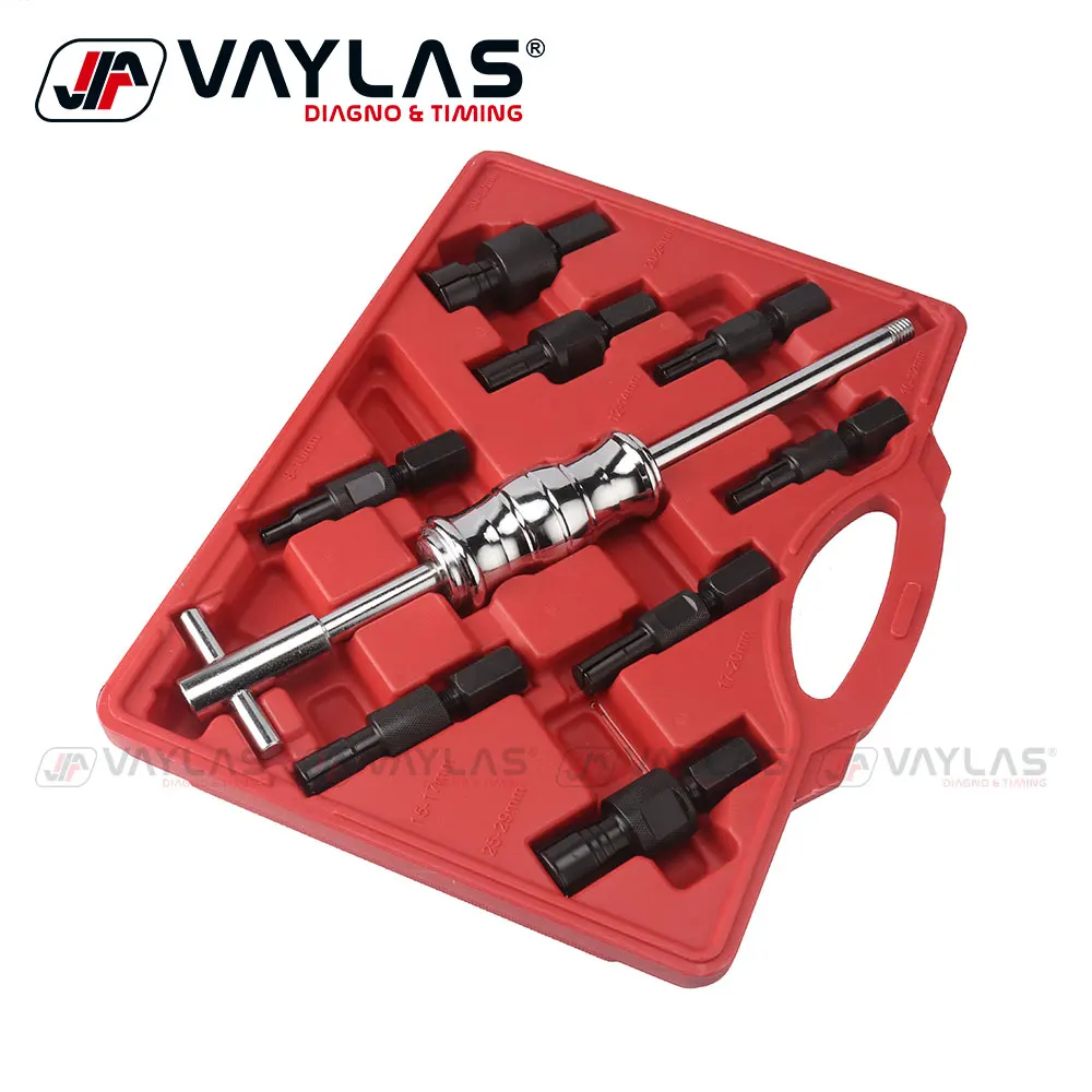 £20.65 9pcs Inner Bearing Puller Tool Set Inner Hole Sliding Hammer