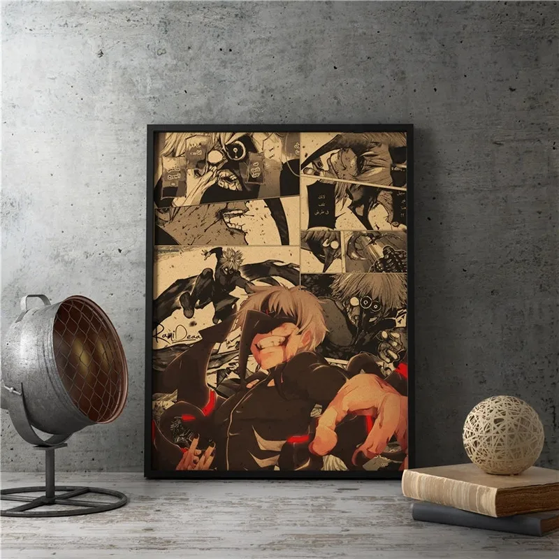 Persona 5 posters e cópias retro arte clássico japonês anime pintura da  lona moderna parede fotos para sala de estar decoração casa - AliExpress