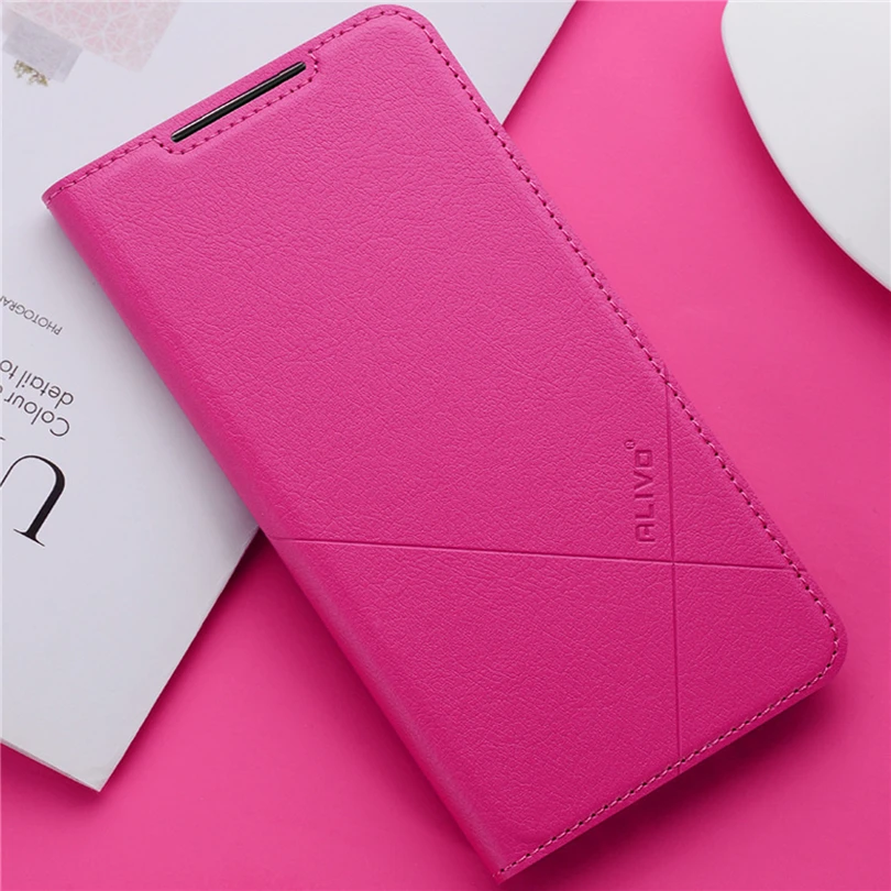 Роскошный чехол для телефона для Xiaomi Mi A3 Lite A3 9 9SE CC9 CC9E ударопрочный кожаный чехол-книжка с подставкой для Xiaomi Mi 9 Pro - Цвет: Розовый