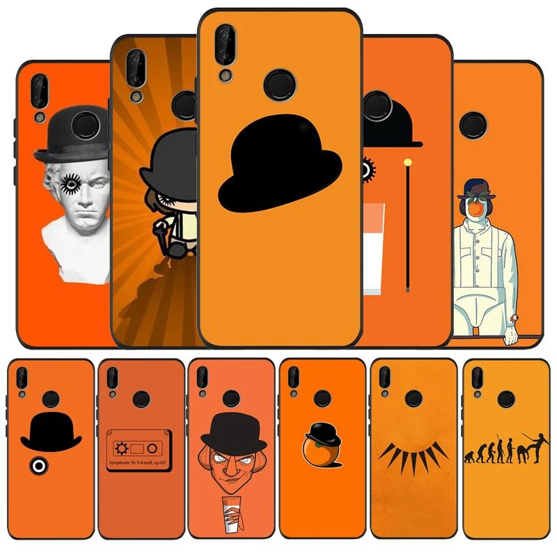 A Clockwork Orange Film Anime black soft Case For Huawei P40 P30 P20 P10 P9 Lite Pro 2019 P smart Y6 Y9 2018 Back cover Shell | Мобильные