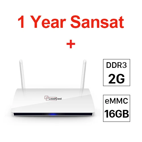 Арабский Франция IP tv Бельгия Нидерланды Leadcool Android Box Rk3229 SANSAT подписка 1 год IP tv Италия турецкий IP tv приемник - Цвет: 216G IPTV France Box