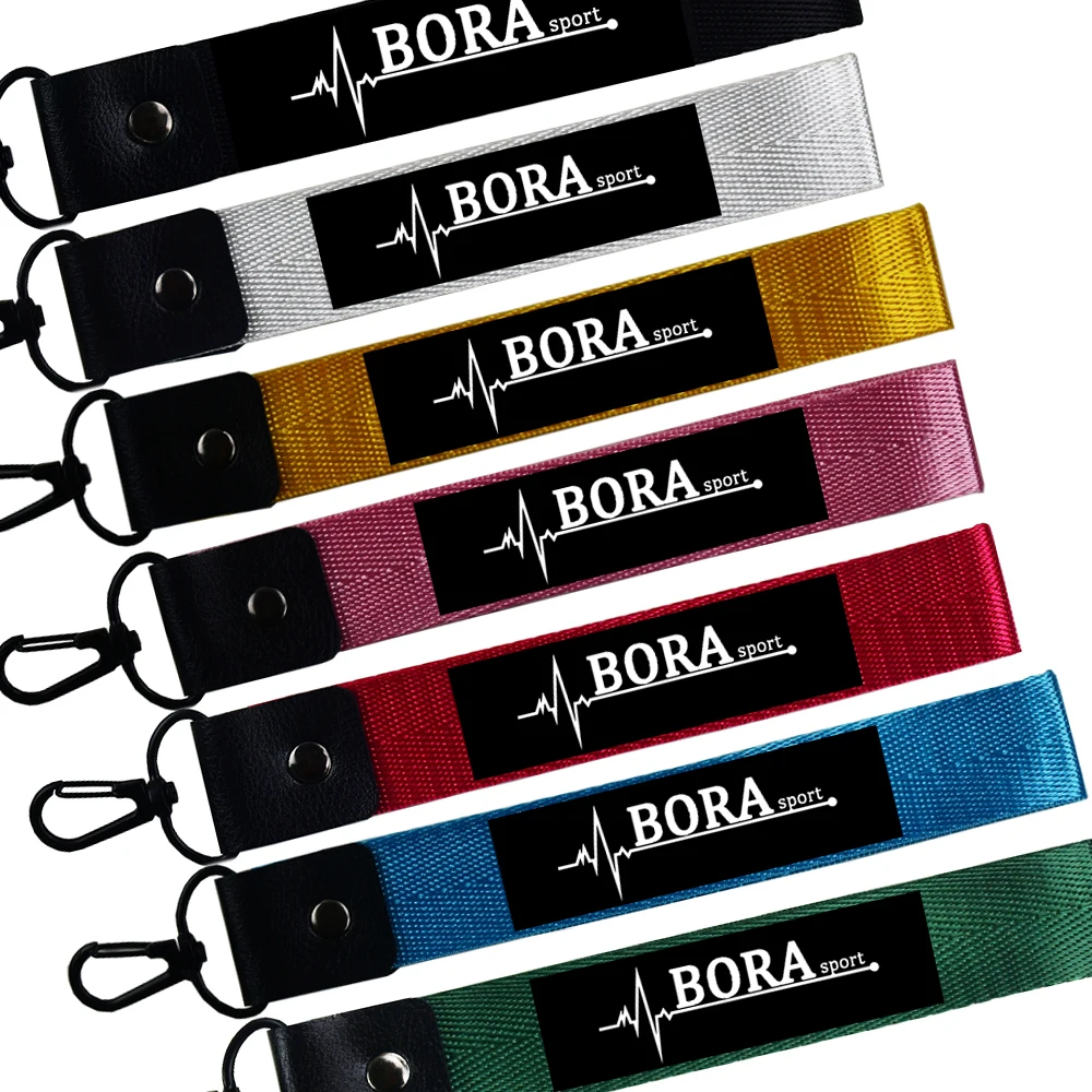 

Car Keychain Badge Jewelry Keyring Motorcycle Key Fob keycord ID Card Phone Lanyards For Iphone volkswagen bora mk4 accessories