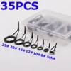 35Pcs Fishing Rod Guide Tip Tops Repair Set Single Foot Rod  Making Building 8-25# Stainless Steel Ceramic Ring Fishing With Box ► Photo 3/6