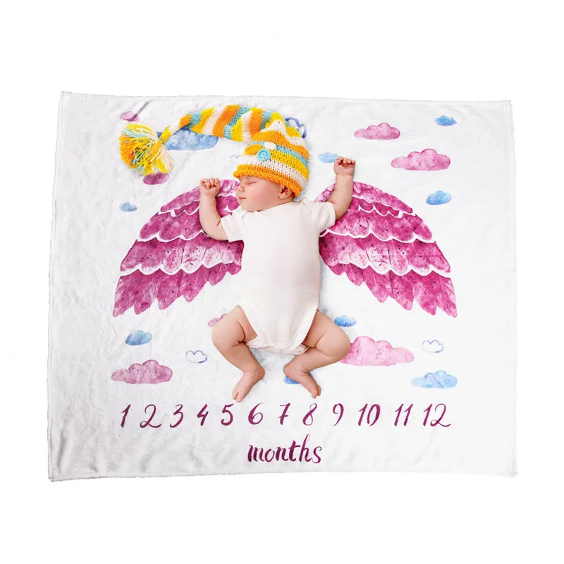 BalleenShiny, теплые детские одеяла для новорожденных, зимняя Пеленка, палантины, постельные принадлежности, сделай сам, фото, реквизит, веха, детское банное полотенце