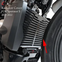 Motorcycle Radiator Guard Aluminum Radiator Protector Cover Water Tank Shield FOR Sportster S 1250 RH1250 RH 1250 2021 2022