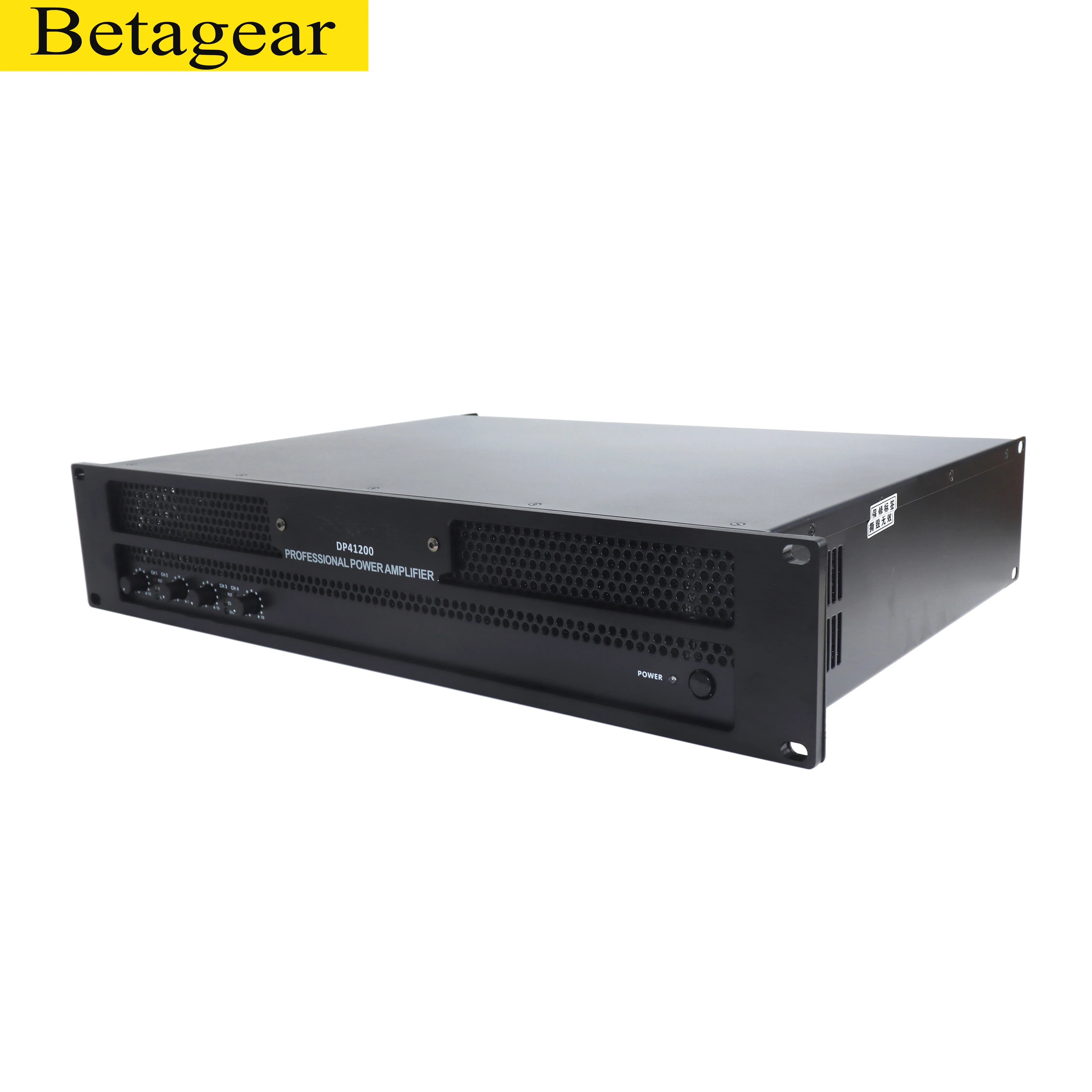 Betagear 4 канала* 1200 ваттер аудио усилитель мощности DP41200 усилитель мощности Профессиональный dj Усилитель Профессиональный для сцены