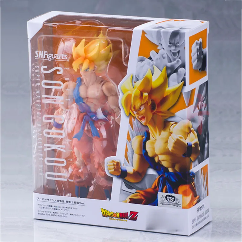 Экшн модель Dragon Ball Z Son Goku Super Saiyan 3 аксессуары для солдат оригинальная боевой