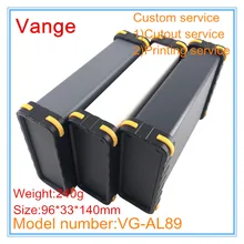 1 шт./лот экструдированный профиль распределительный металлический корпус 96*33*140 мм 6063-T5 алюминиевые коробки пластиковые панели для провода разъем