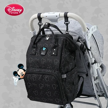 

Disney Cartoon Diaper Bags Mummy Bag Baby Large Capacity Storage Bag Pregnant Woman Waterproof Diaper Bags Baby Care Bag Wet Bag