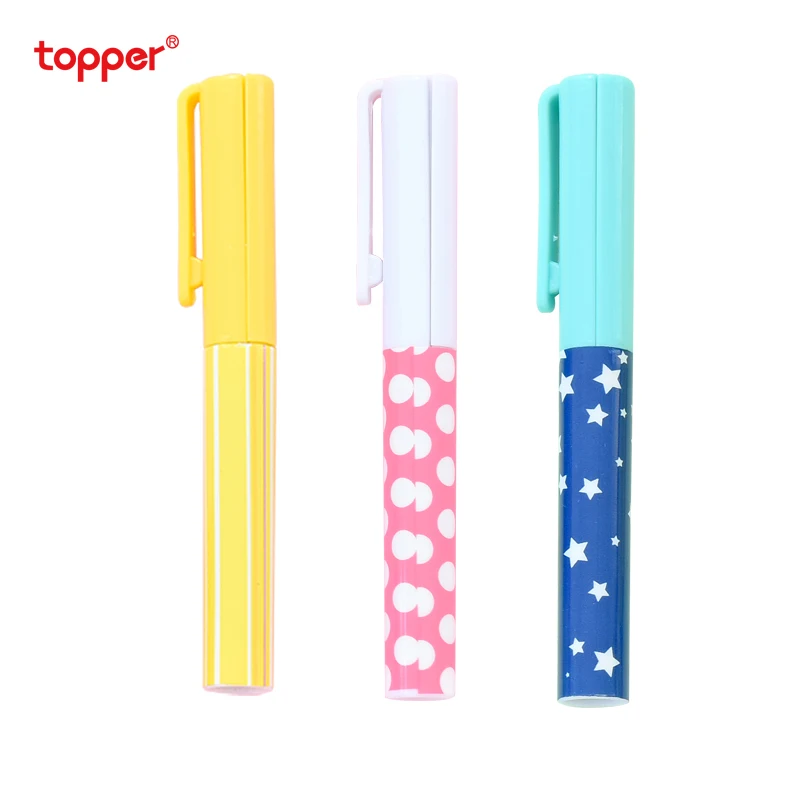 

Creative Pen-shaped Small Scissors Pupils Round Head Safety Portable Portable Paper Cutter Mini Trumpet School Supply Stationery