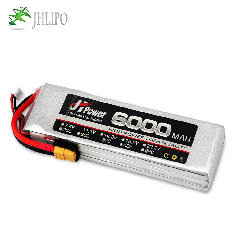JH Lipo батарея 6000mAh 35C/105C 2S 7 4 V 3S 11 1 4S 14 8 5S 18 5 6S 22 2 Высокая скорость литий-полимерные
