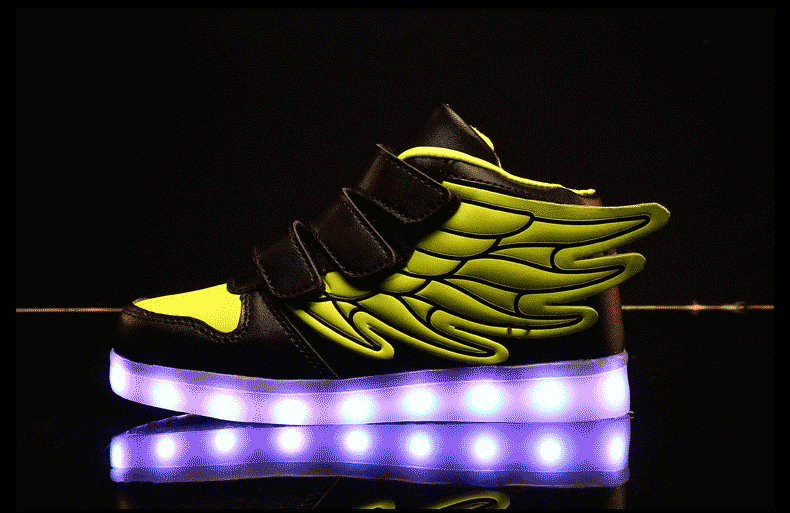 Fly Wings Luminous Sneakers ED Light Up Shoes Grandma's Gift Shop