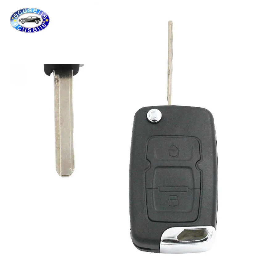 2 Buttons Flip Folding Key Blank Fob Case Remote Shell Cover for Geely Emgrand | Автомобили и мотоциклы
