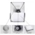 Профессиональная Фотостудия Softbox Lights Continuous Lighting Kit Accessories Equipment With 3Pcs Soft Box,LED Blub,Штативная подставка