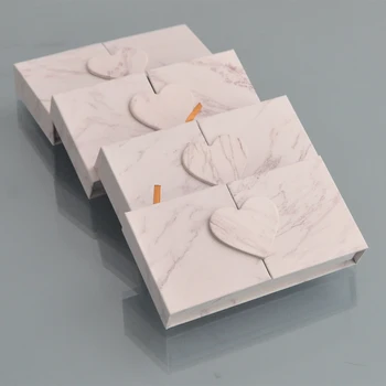 

Wholesale Eyelash Packaging Box Lash Boxes Package Custom Mink Lashes Magnetic 25mm Rectangle Storage Case Vendors