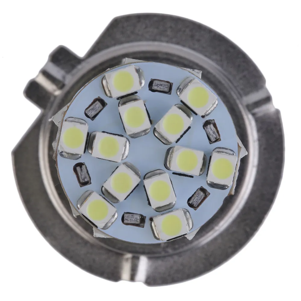 Новинка 1 шт. Автомобильная ультра яркая Автомобильная H7 120SMD 1210 противотуманная фара Автомобильная лампочка DC 12 В светодиодная противотуманная фара