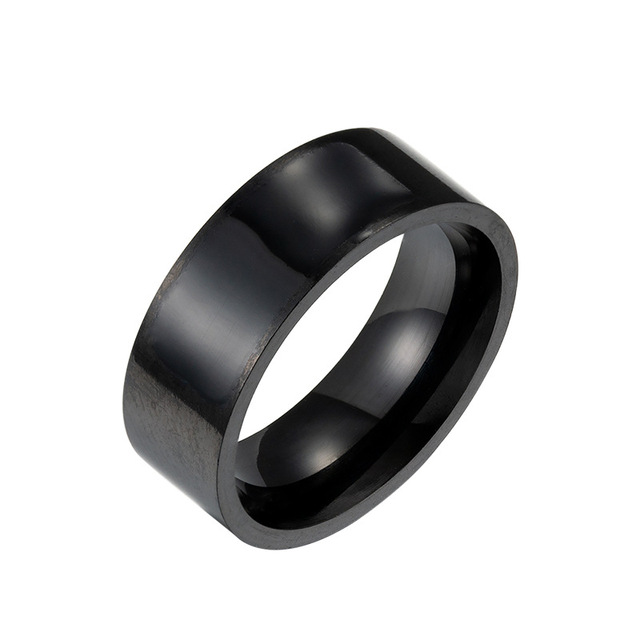 Ladies Men Smart Black Waterproof Digital Fashion Smart Accessories Control Smart Finger NFC Smart Ring Party Gift ,Couples