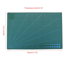Zayex двухсторонний A3 ПВХ коврик для резки режущий коврик лоскутный режущий коврик инструменты ручная разделочная доска