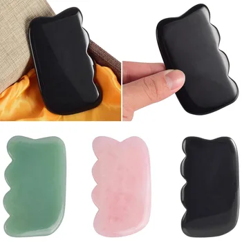 

Premium Natural Material Stone Gua Sha Treatment Anti-Static Durable Massager Scraping Board Antistress Body Massage Therapy