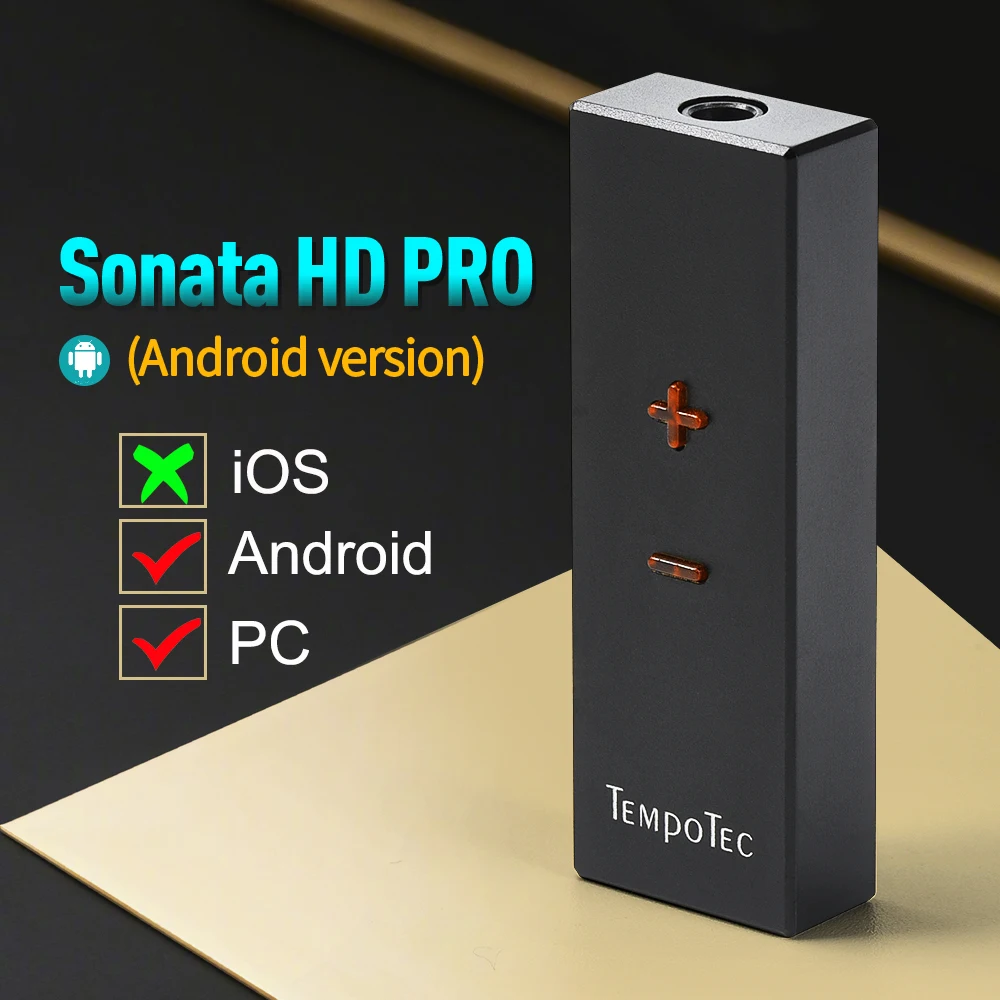Amps Headphone Amplifier TempoTec Sonata HD PRO Android PC USB type C to 3 5mm adapter