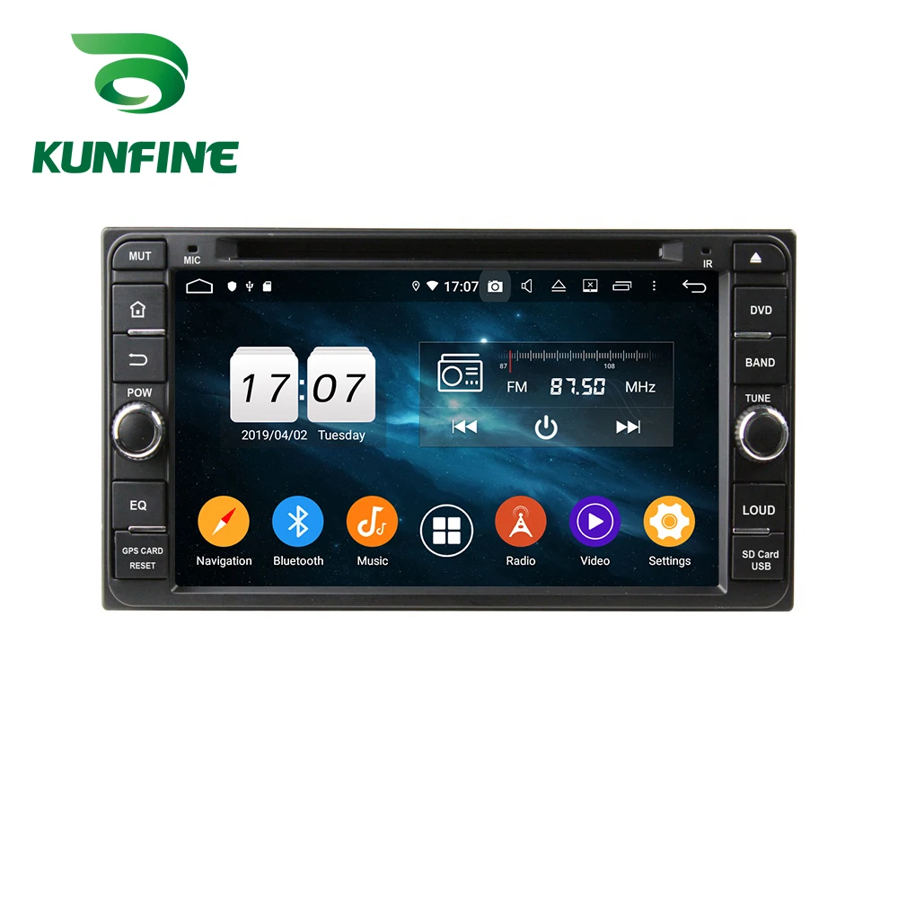 Top Android 9.0 Octa Core 4GB RAM 64GB ROM Car DVD GPS Navigation Multimedia Player Car Stereo for Toyota RAV4 Corolla Vios Hilux 3