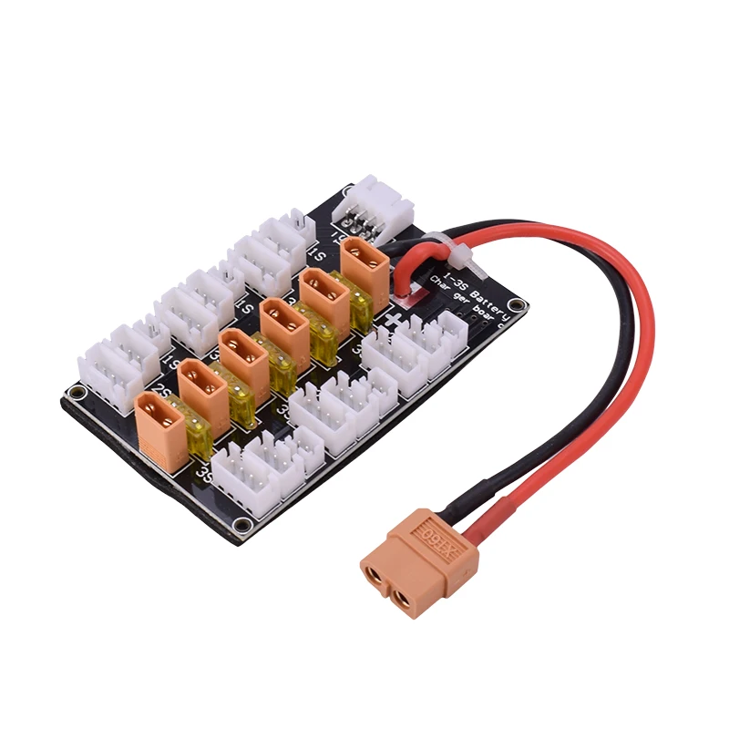 1S 3S XT30 Plug Lipo батарея параллельная зарядная плата с 6 шт. до XT60 RC Battery Balance Charge