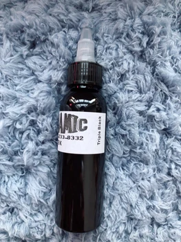 

120ML-Dynamic Triple Black Tattoo Ink Body Paint Tattoo Pigment Tattoo Art Color-40Ztinta