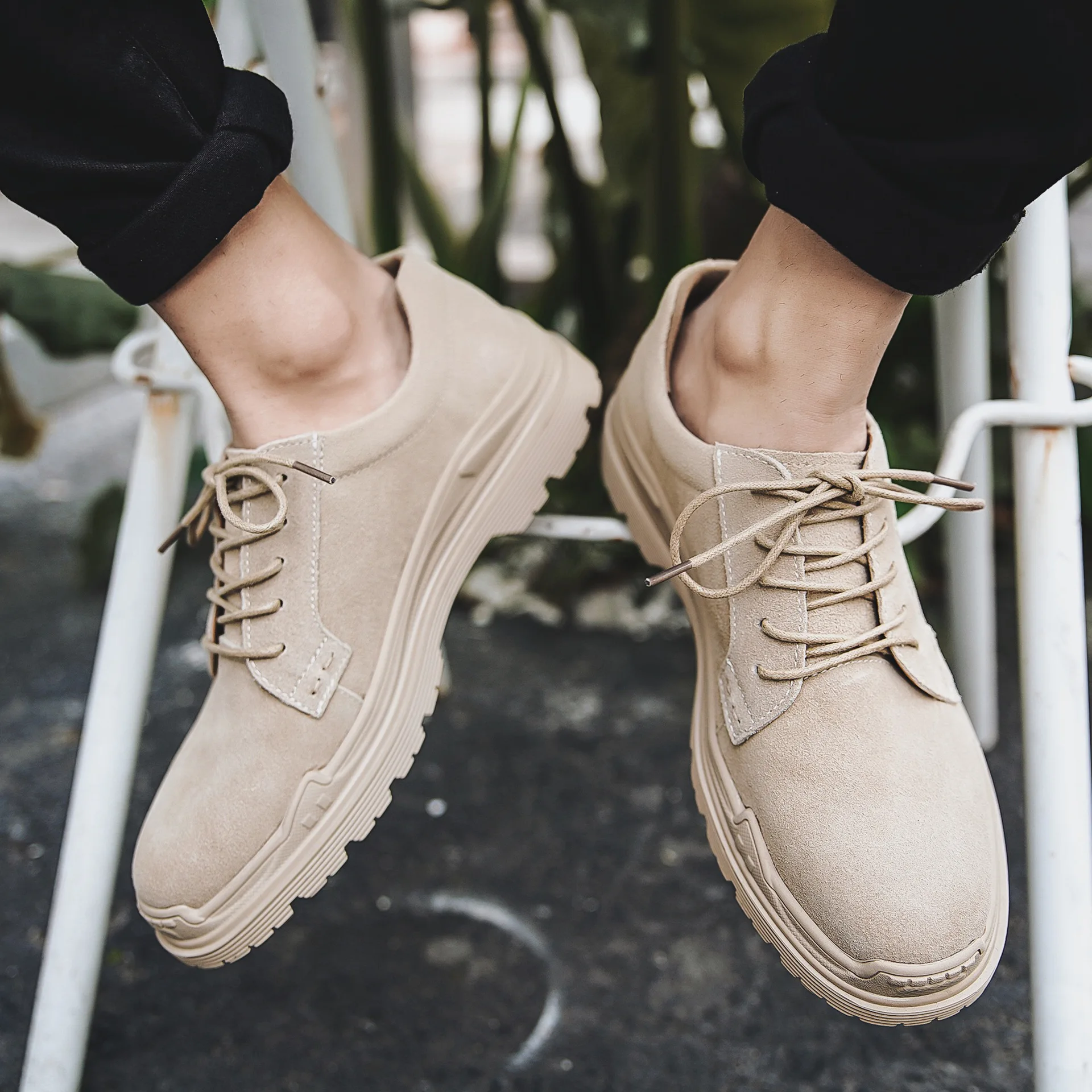 

MEN'S SHOES 2020 Spring New Style England Trend Martin Boots Fashion Casual Versatile Worker Boot 260