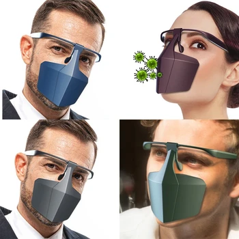 

Masks Reuseable Face Protection Mask Anti Splash Spray Breathable Creative PE Anti Dust Anti-fog Protective Masks Respirator
