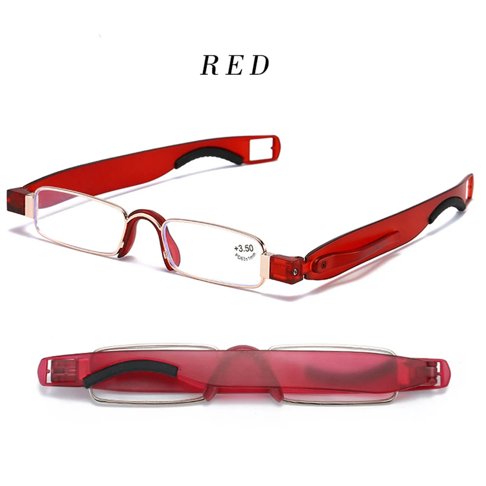 de leitura presbiopia eyewear dobrável óculos leitores