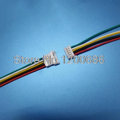 

10 SETS 2P/3P/4P/5P/6 Pin JST 1.25MM male female extension Connector with Wire 150MM 1007 28 AWG JST1.25
