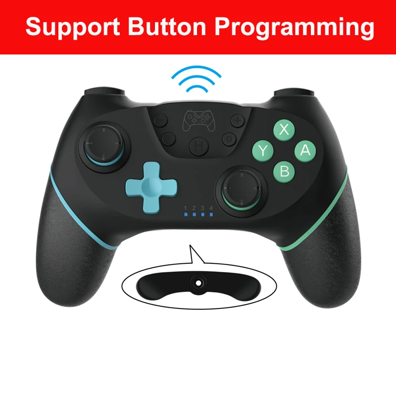 Wireless Game Controller Joystick Compatible Nintendo Switch NS Pro Console Joypad / PC Accessories Controle Support Bluetooth 
