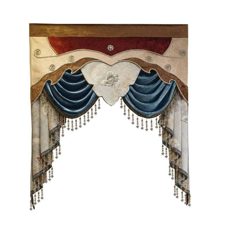 Роскошная БАЛДАХИНА на заказ, выделенные ссылки для гостиной, спальни, кухни, окна отеля, занавески(в комплект не входят занавески и тюль - Цвет: Style 9