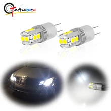 Gtinthebox Высокая мощность без ошибок Hp24w G4 10-SMD светодиодный DRL лампы для peugeot 3008 5008 Citroen C5 аксессуары дневные ходовые огни