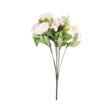 

1 Pack Simulated Peony Creative Splendid Flower Bouquets Artificail Peony Artificial Flowers For Household Decor Wedding Layout