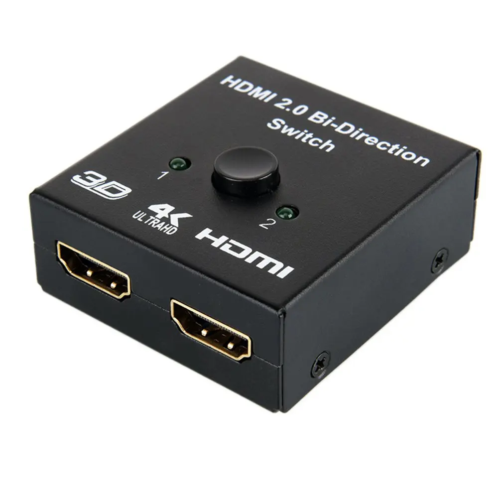 Изысканно разработанный прочный Hdmi два в одном Коммутатор сплиттер двусторонний